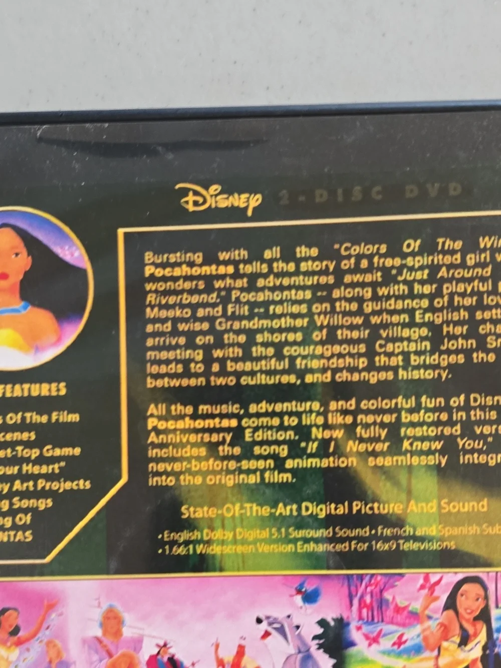 Disney Pocahontas And Pocahontas 2 DVD Set – Disney